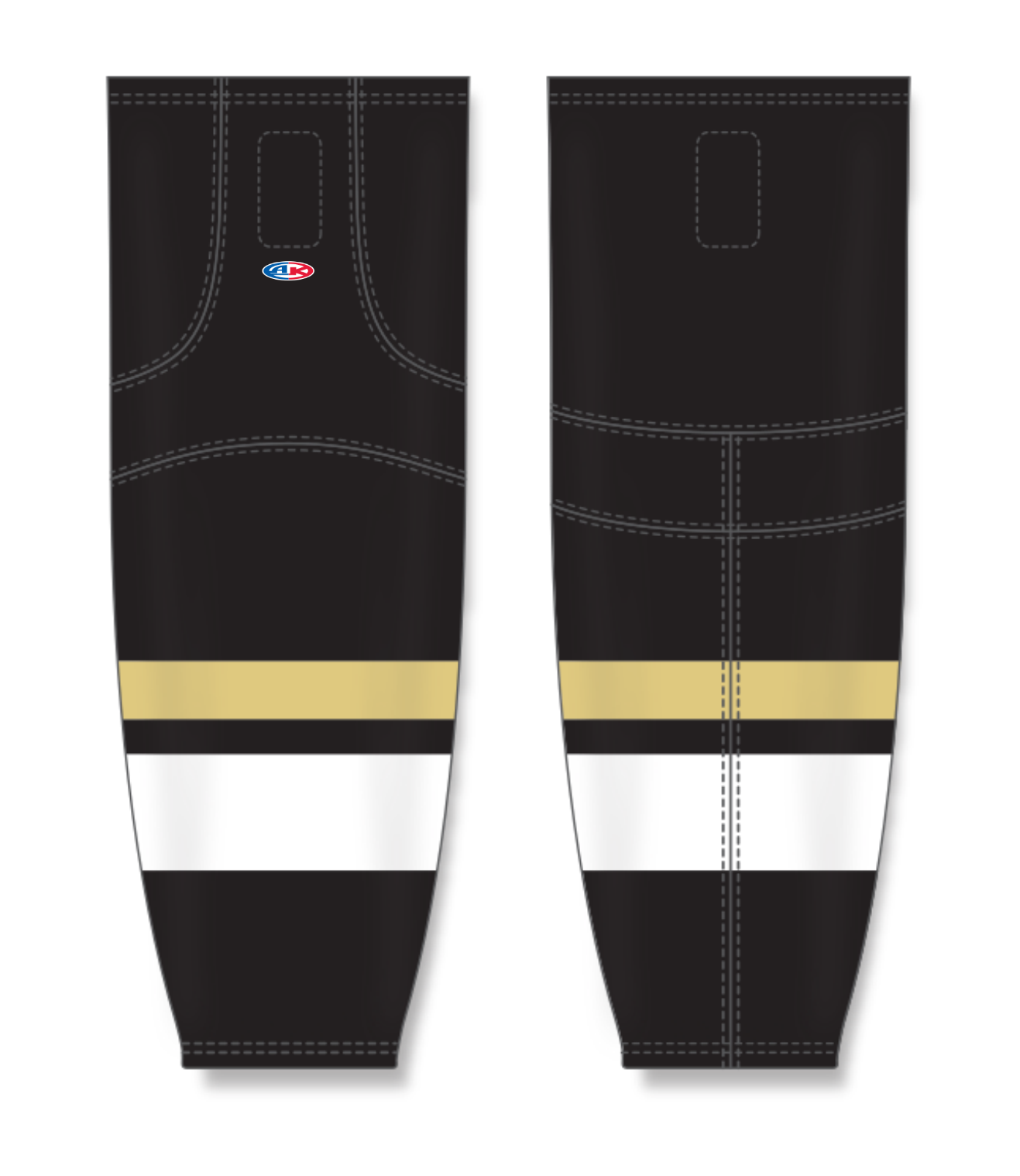 Cut & Sew Pro Hockey Socks HS2100-G136 7