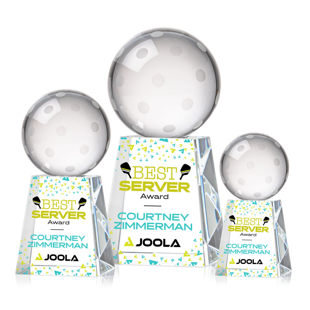 Pickleball VividPrint™ Award on Celestina 10