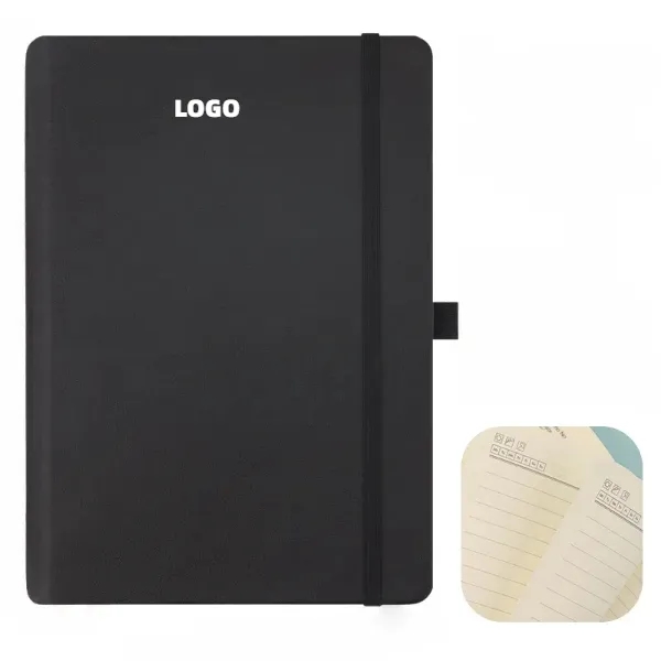 Custom Logo A5 PU Executive Notebook 2