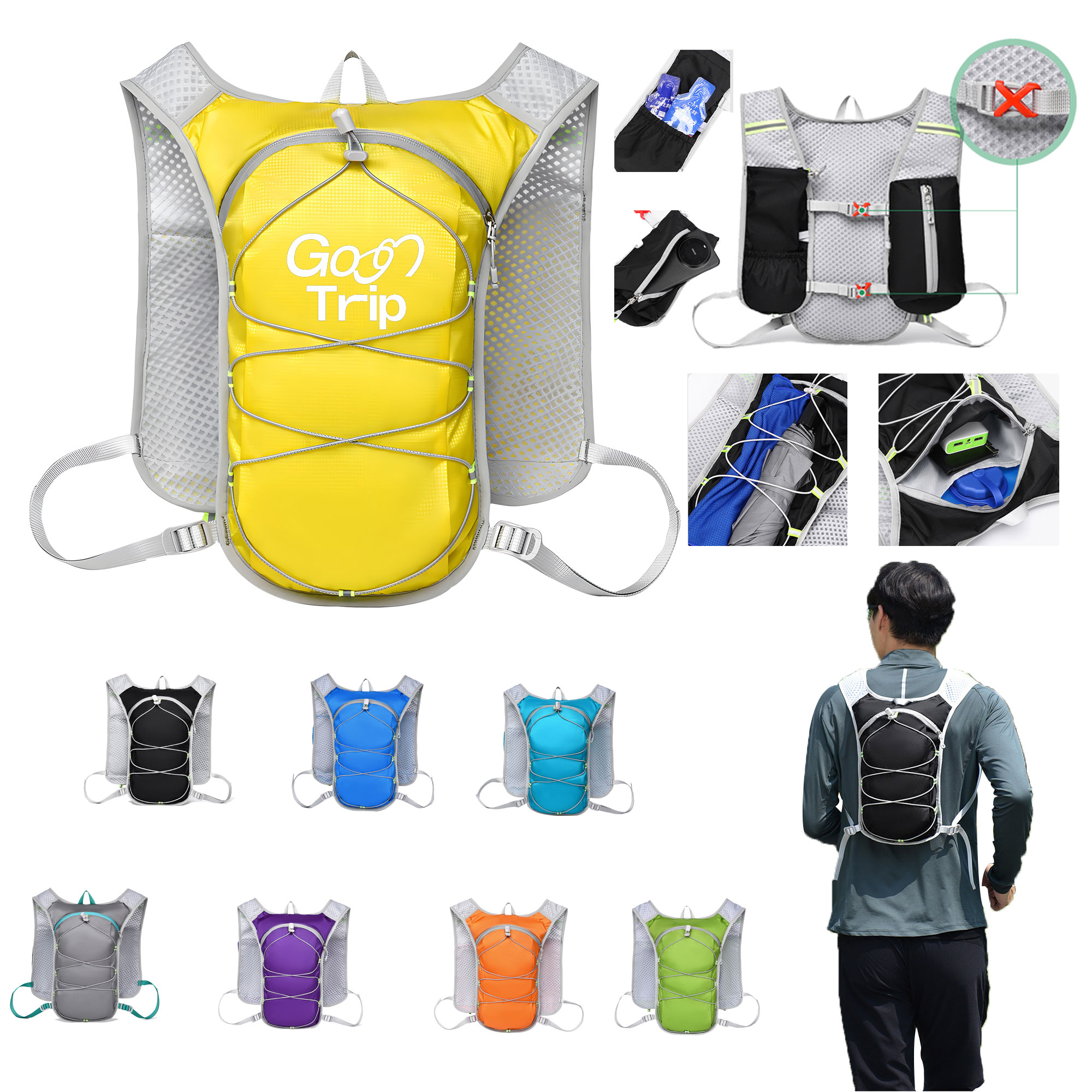 Customized Multi-Color Hiking Bag 5