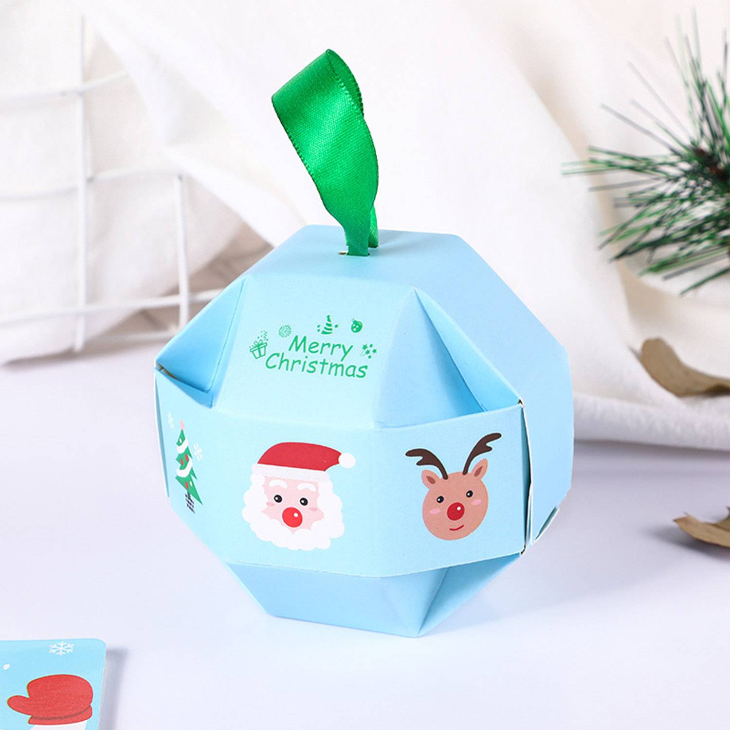 Christmas Foldable and Decorative Printed Holiday Cookie Box 6