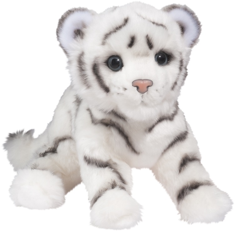 Silky White Tiger Cub 1