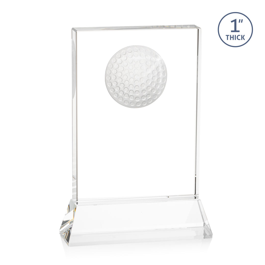 Pennington Golf Award on Base - Clear 3