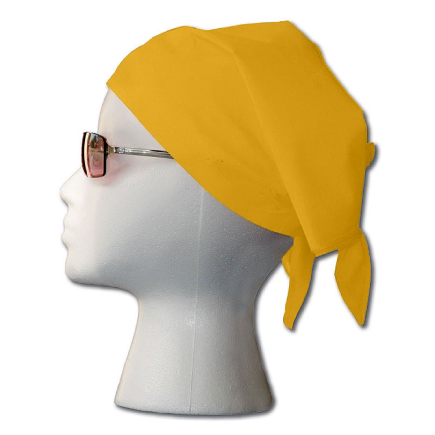 100% Cotton Bandana 22x22" (Hemmed) 18