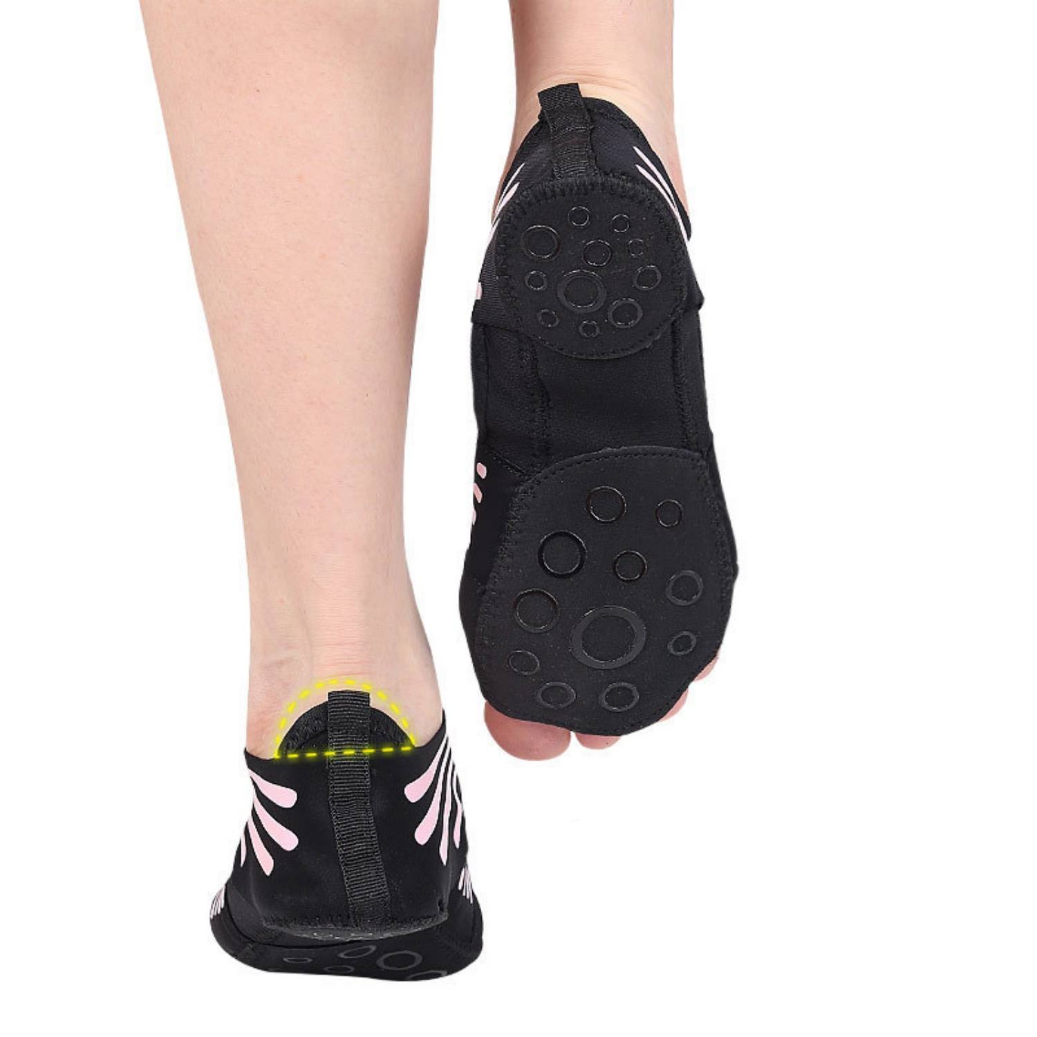 Women Flat Soft Anti-slip Pilates Yoga Shoes 5