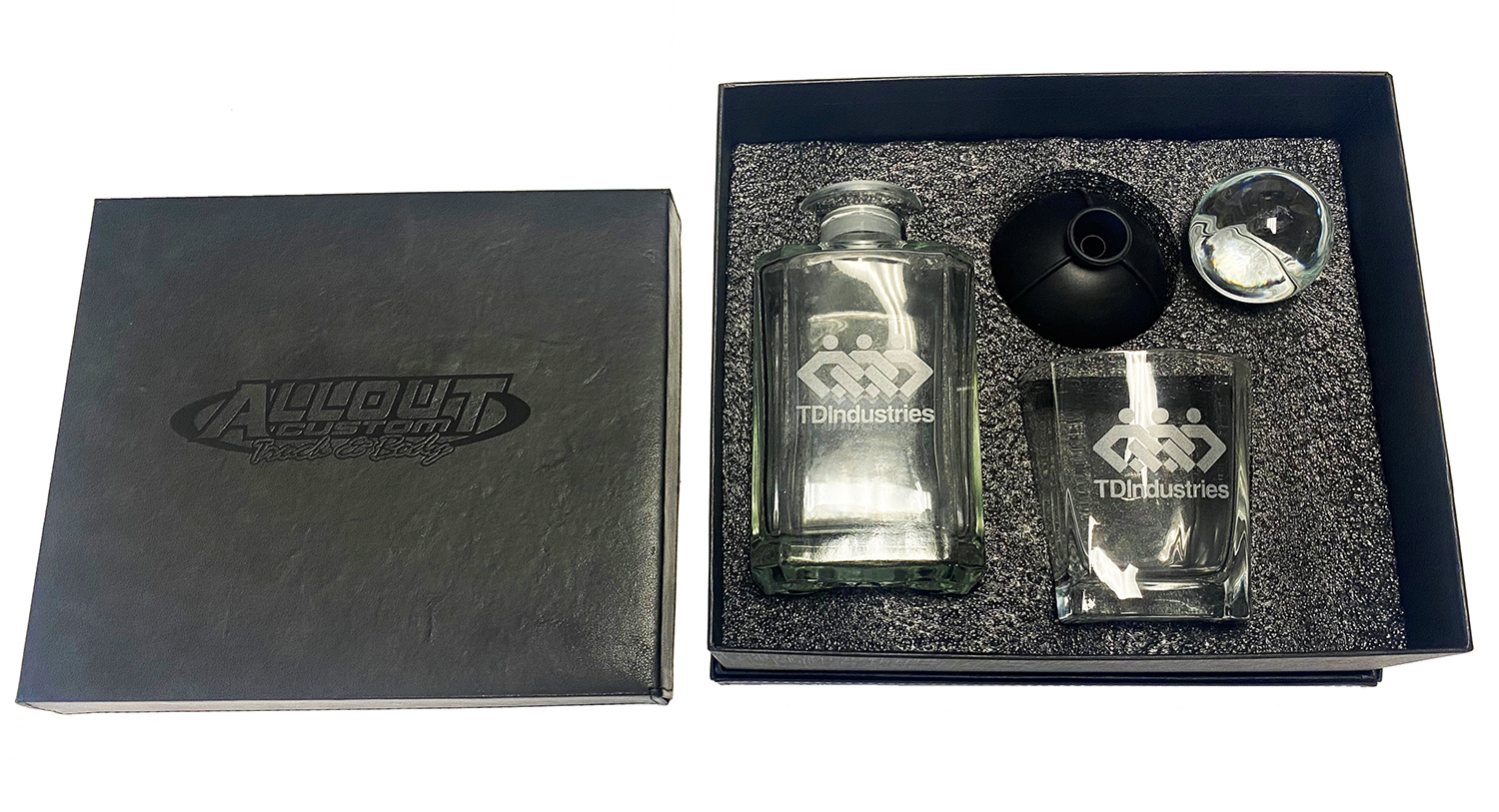 DECANTER & WHISKEY GLASS GIFT SET