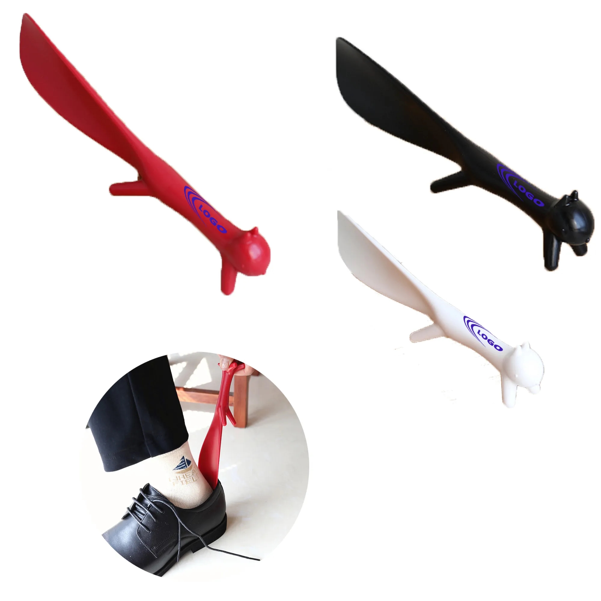 Customizable Logo Cat Shoe Horn