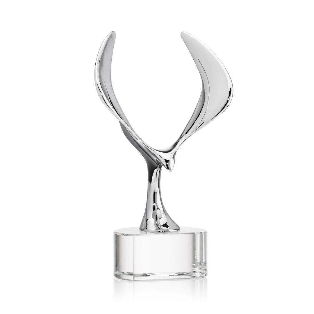 Maverick Eagle VividPrint™ Award on Paragon Base - Clear 4
