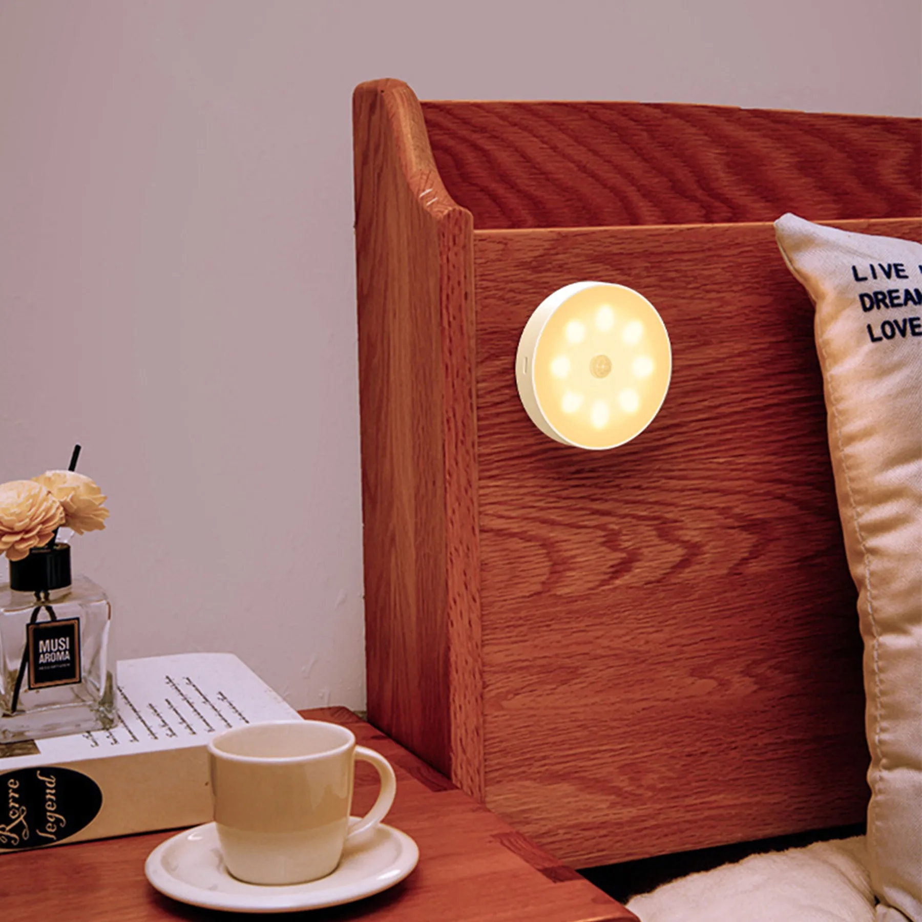 Intelligent induction magnetic led light 3