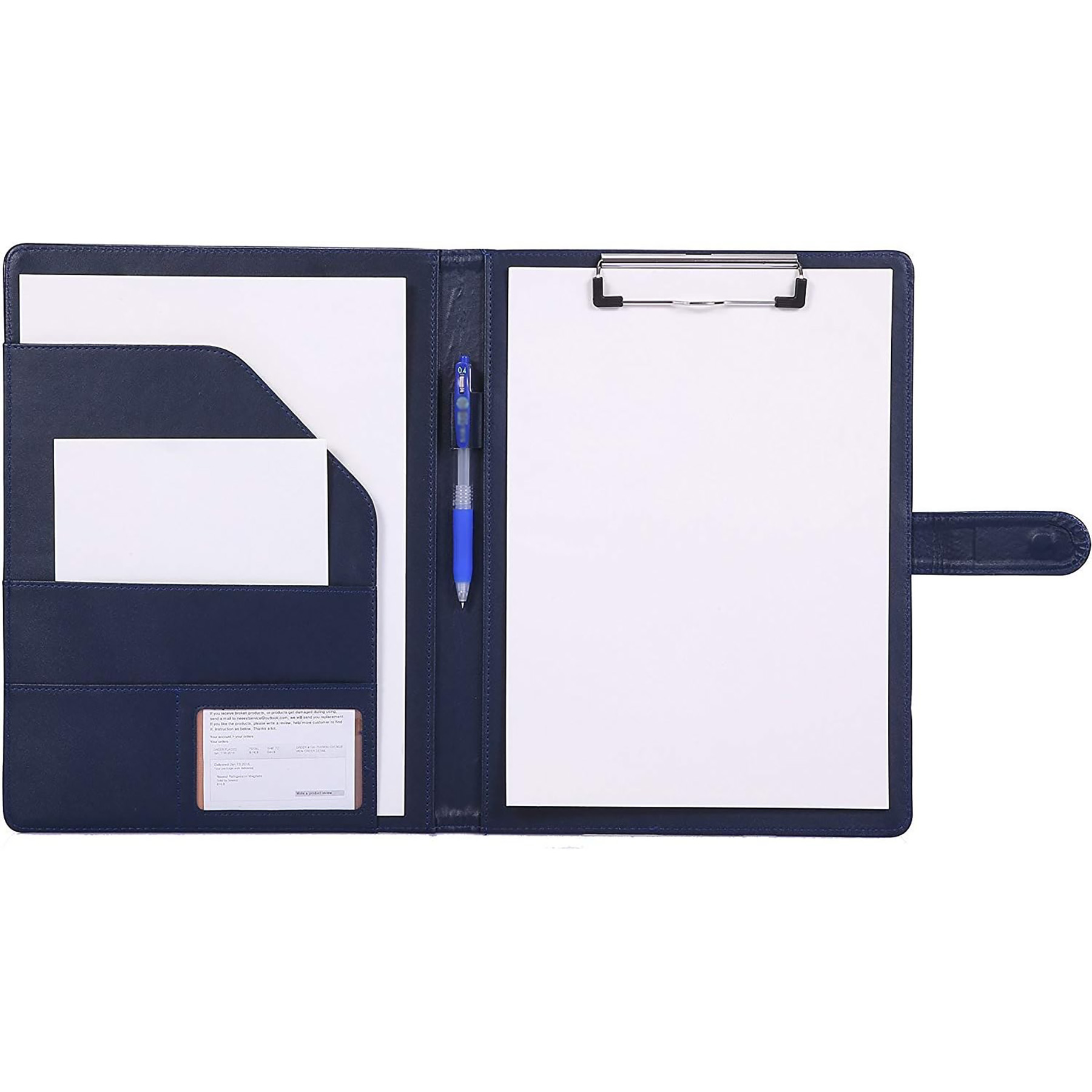 Faux Leather Storage Clipboard 9