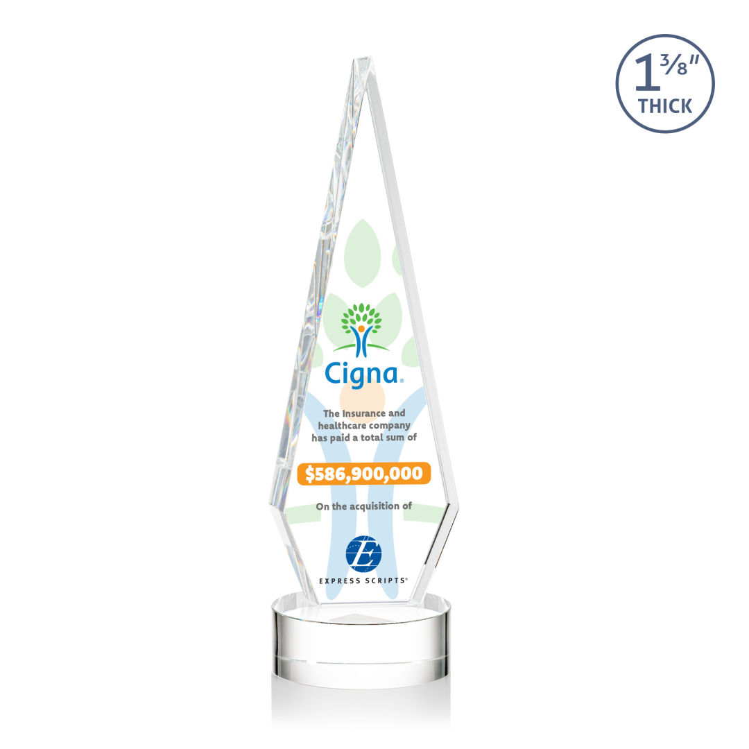 Springfield VividPrint™ Award on Stanrich Base - Clear 9