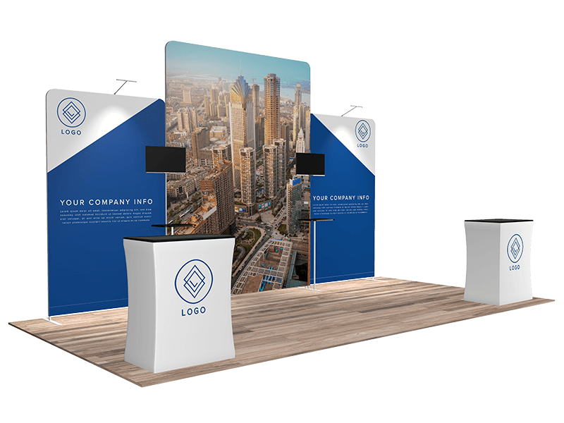 Quick N Fit Trade Show Display Booth 1213