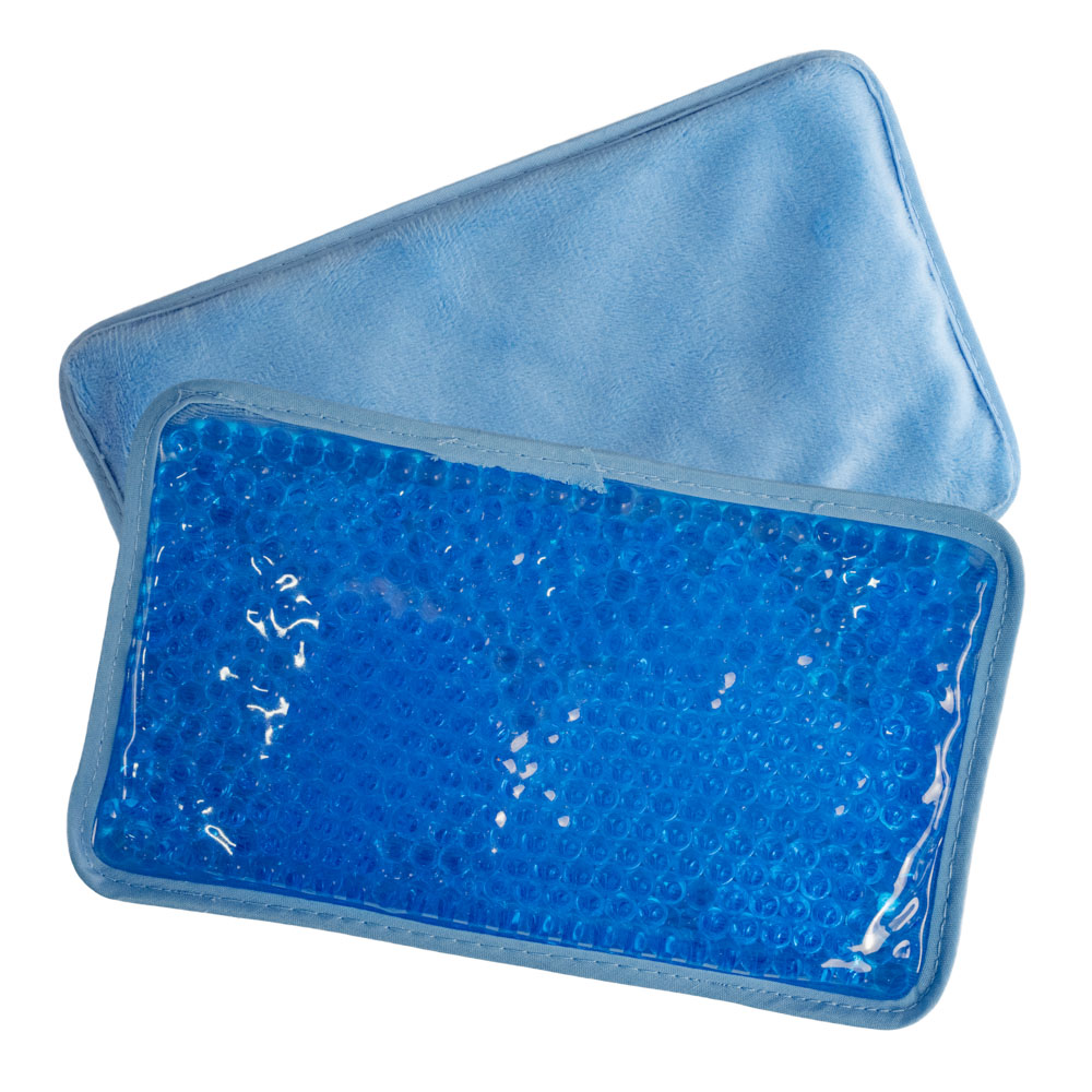 Rectangle Plush Gel Beads Hot/Cold Pack 24