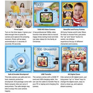 Children kids camera mini Digital Take Photo Camera 2