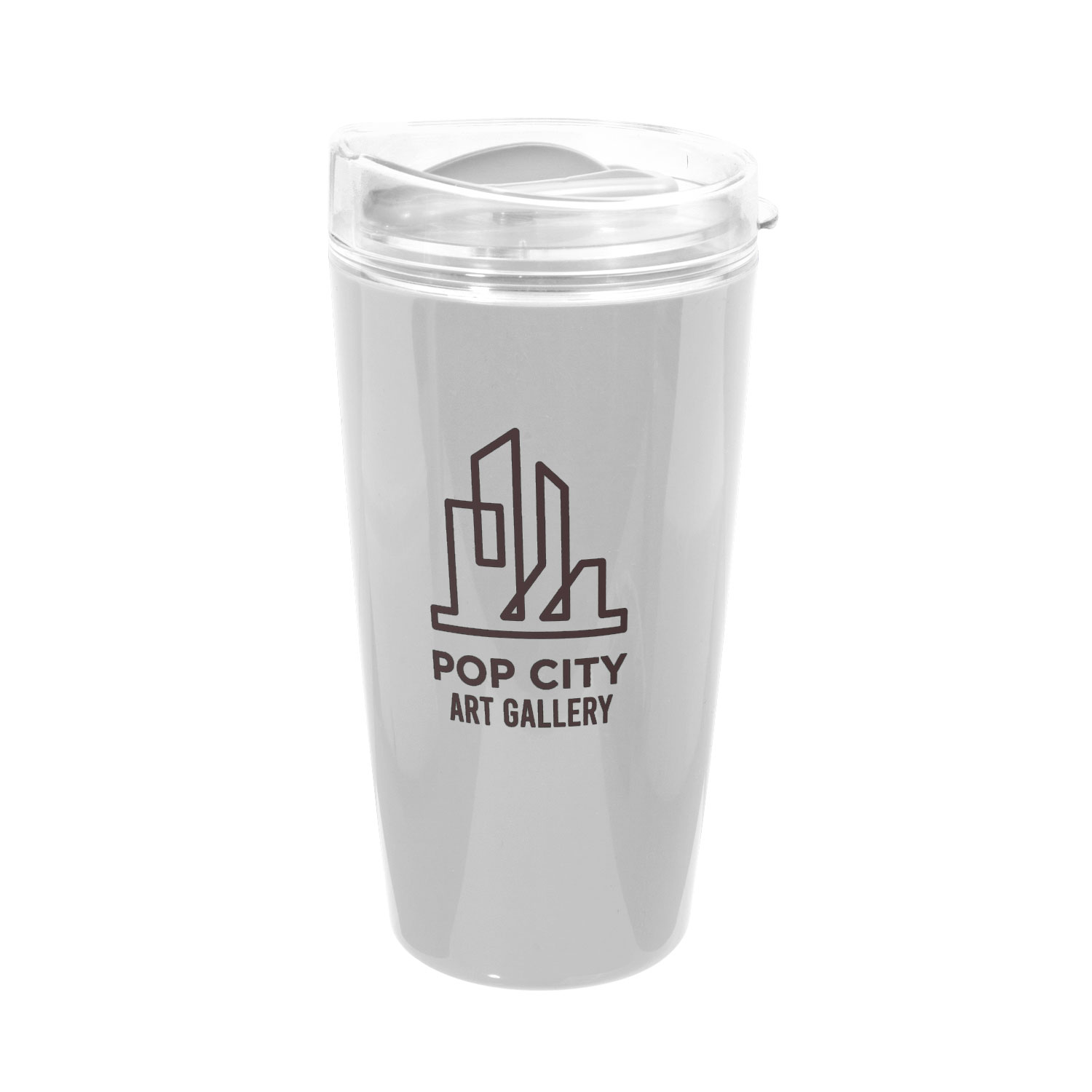16 oz. Thumb Slide Coffee Tumbler (1 Color Imprint) 5