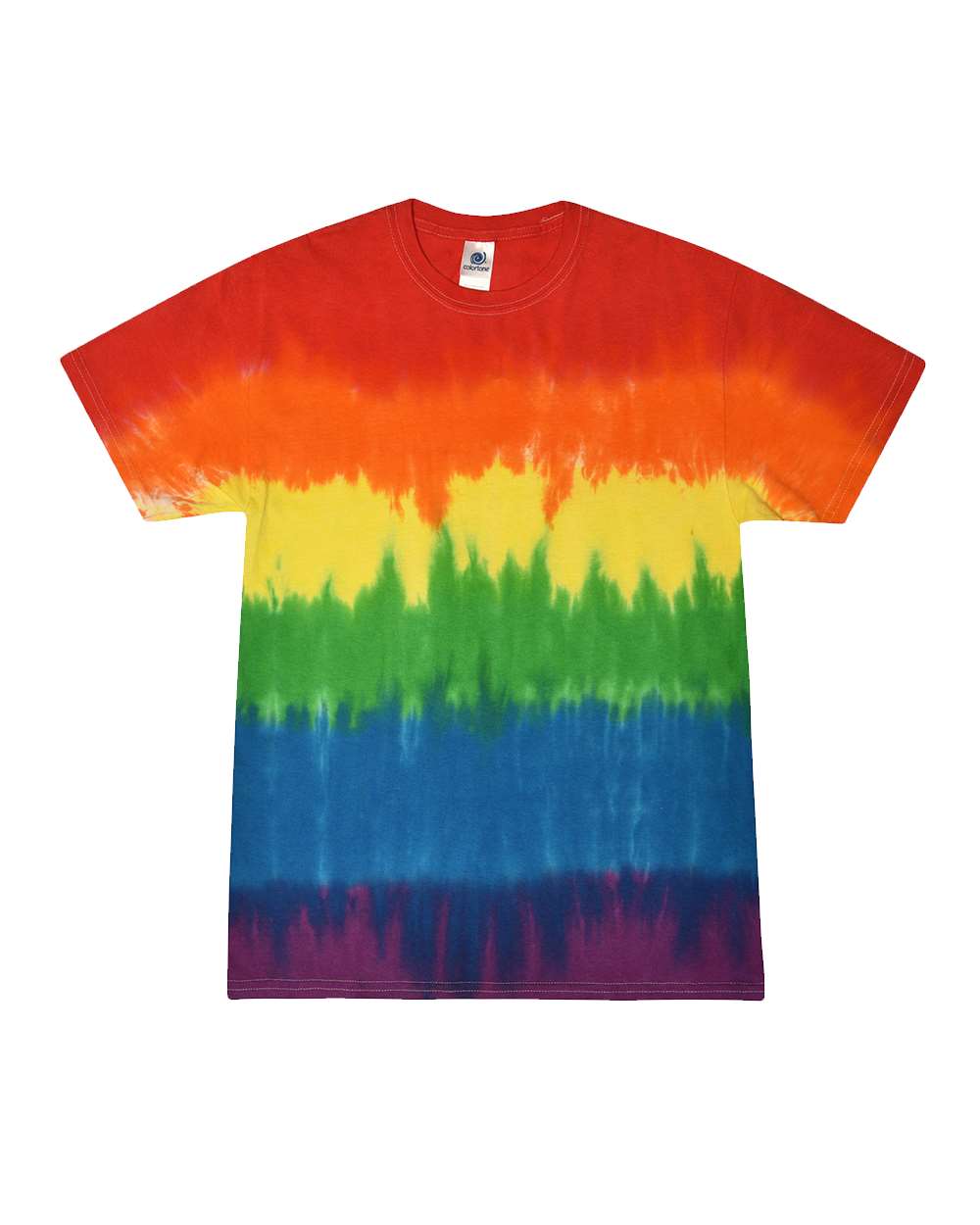 Unisex Multi-Color Tie-Dyed T-Shirt - 1000 254