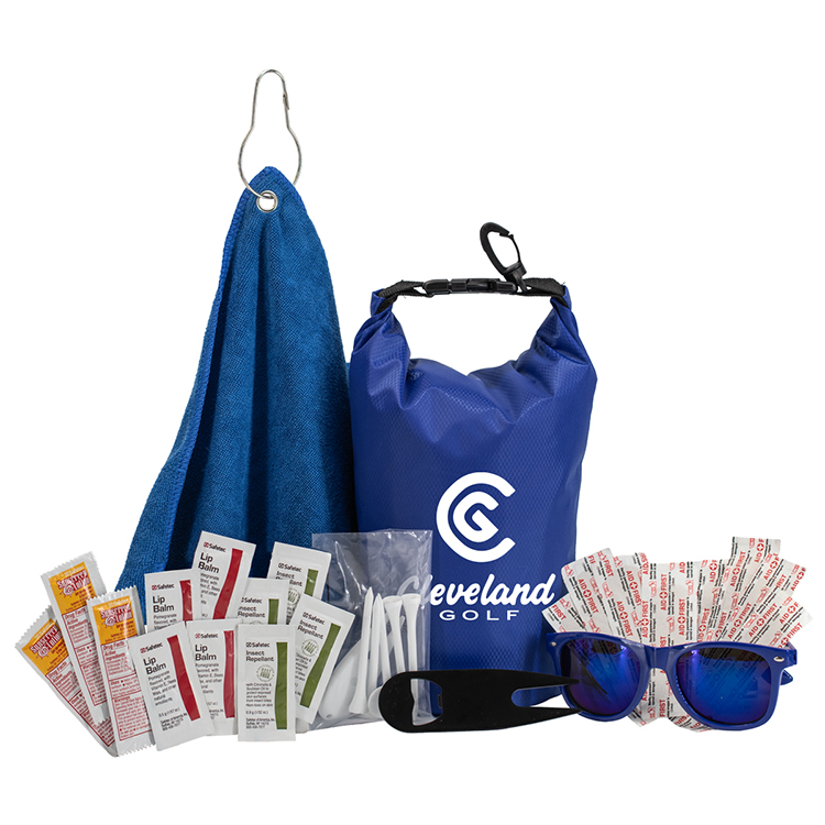 "GOLF BUDDY 30" 30 Piece Golf Kit in Deluxe Dry Bag 3