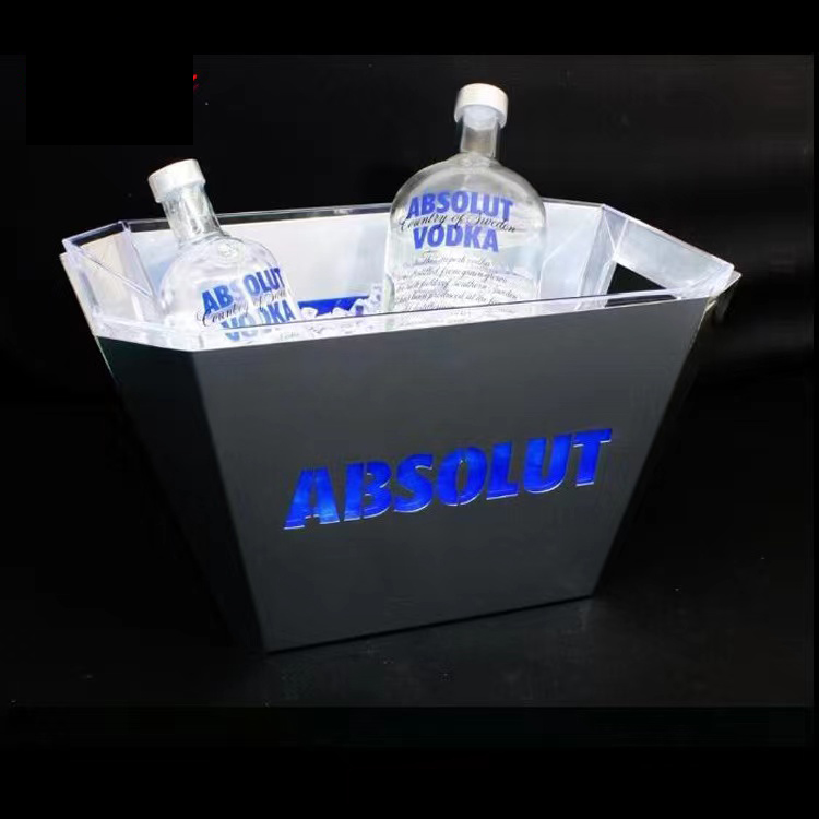 12L LED Custom Acrylic Ice Buckets 3