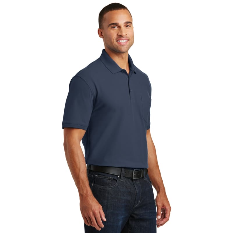 Port Authority Core Classic Pique Pocket Polo. 16