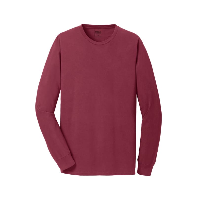 Port & Company Beach Wash Garment-Dyed Long Sleeve Tee 56