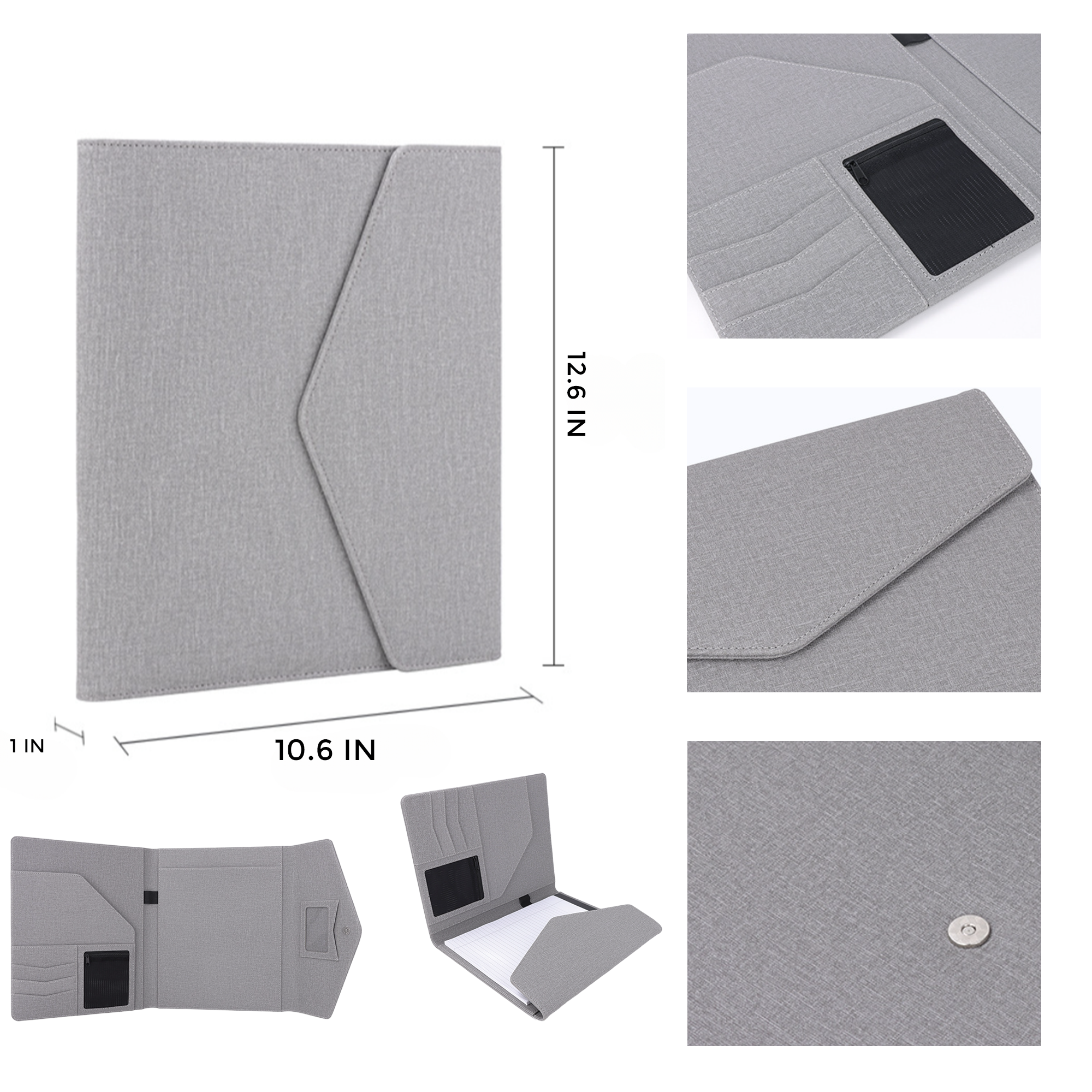 MOQ 10 PCS Stylish Textured Document Bag 1