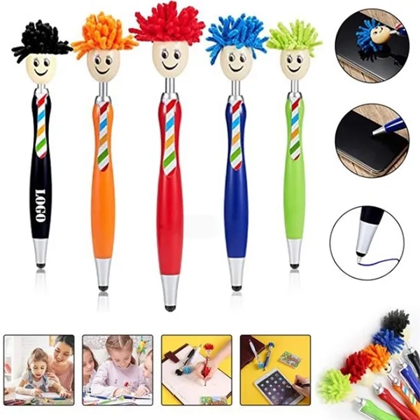 Mop Head Screen Cleaner Stylus Pen 4