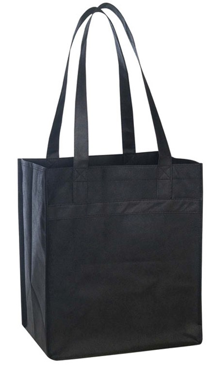 Non-Woven Tote with Fabric Covered Bottom 2
