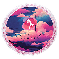 Full-Color Round Aqua Pearls™ Hot/Cold Pack 27