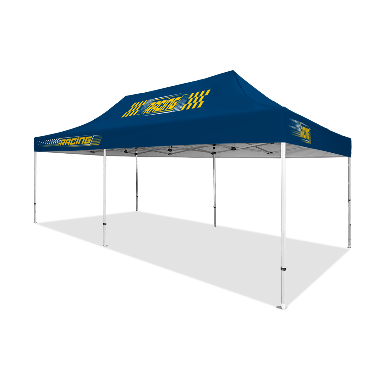 13'x26' Premium Hex Aluminum Frame Tent Kit 1