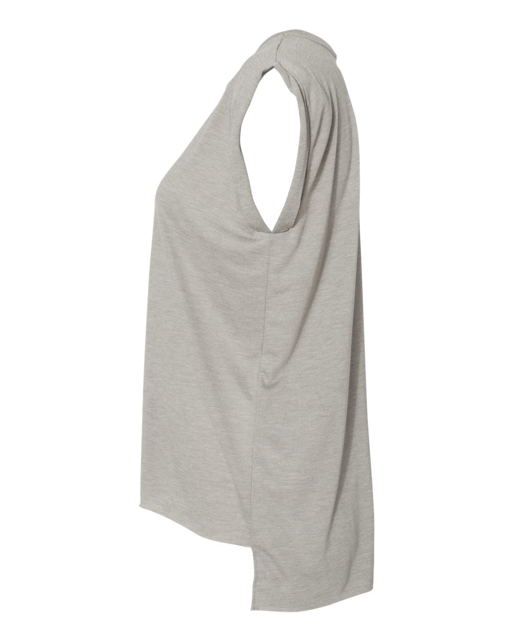 Women's Flowy Rolled Cuffs Muscle Tee - 8804 16