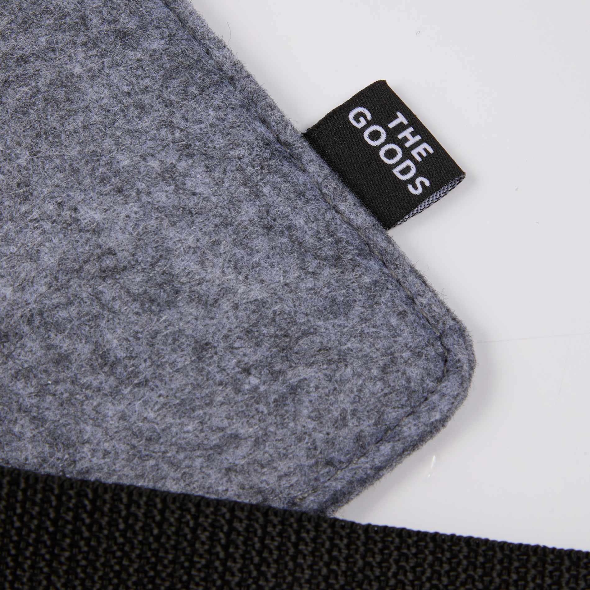THE GOODS™ Recycled Felt Lanyard Wallet 7