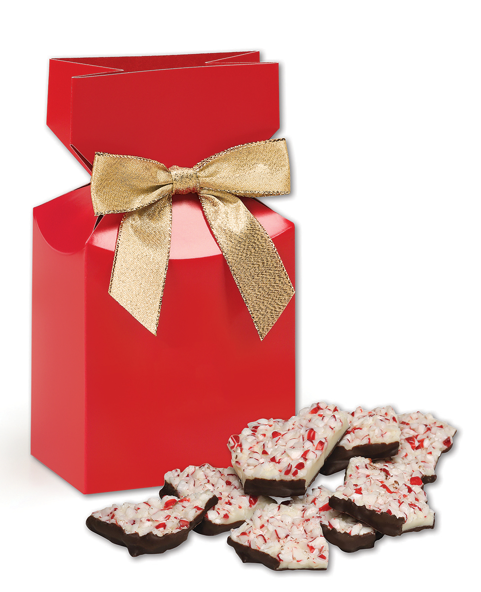 Peppermint Bark in Red Premium Delights Gift Box 2