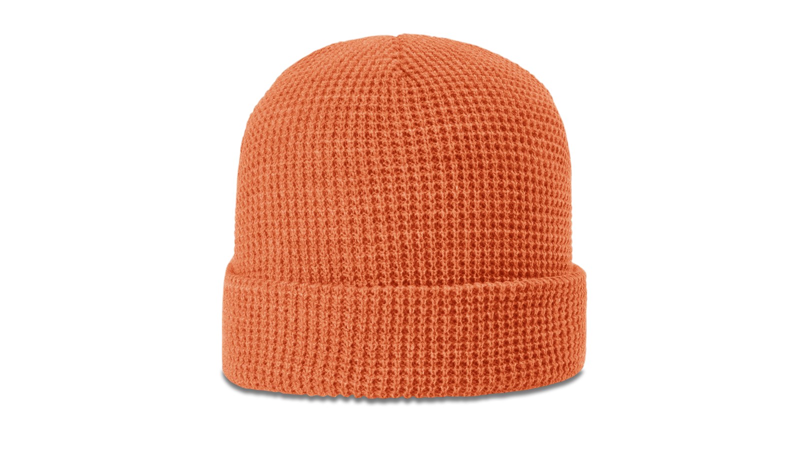 Waffle Knit Beanie with Cuff 3