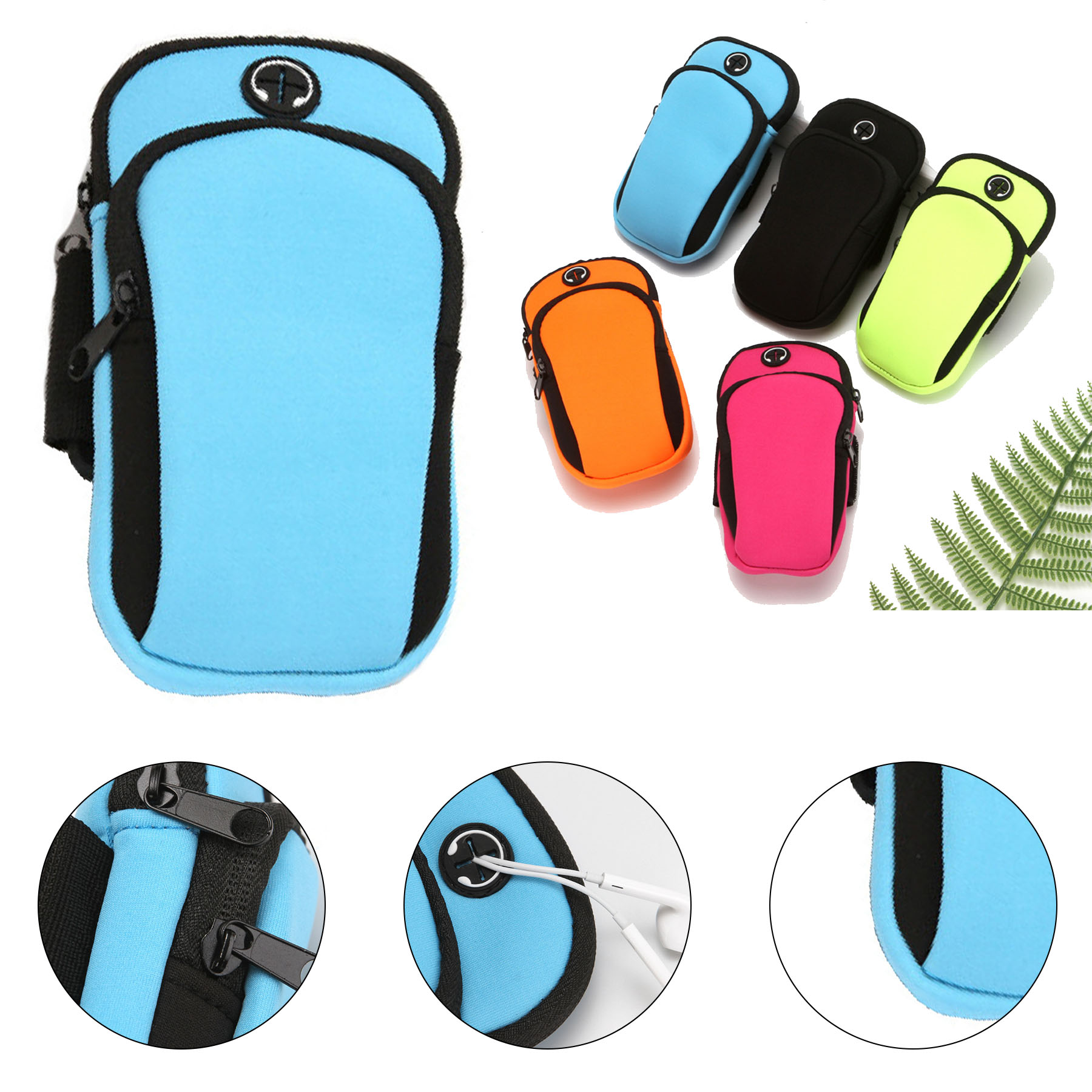 Multi functional Outdoor Sports Water Resistant Cellphone Armband 2