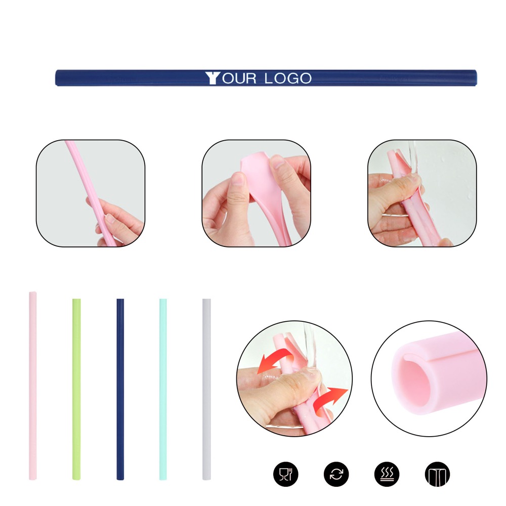 Silicone Reusable Straws 2