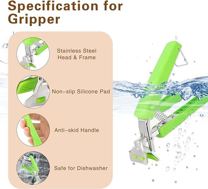 Non-slip Anti-scald Plate Gripper 6