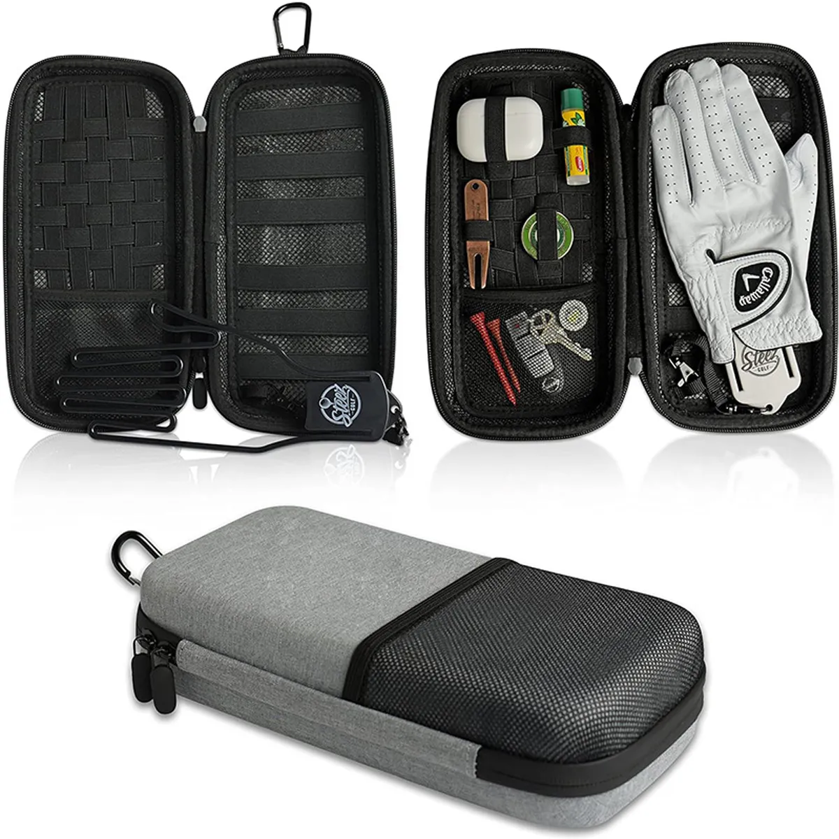 Golf Ball Accessories Bag Case Pouch Organizer Golfer Gift 11
