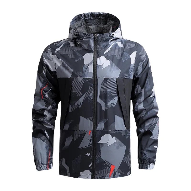 Men's Outdoor Waterproof and Windbreak Jacket 8