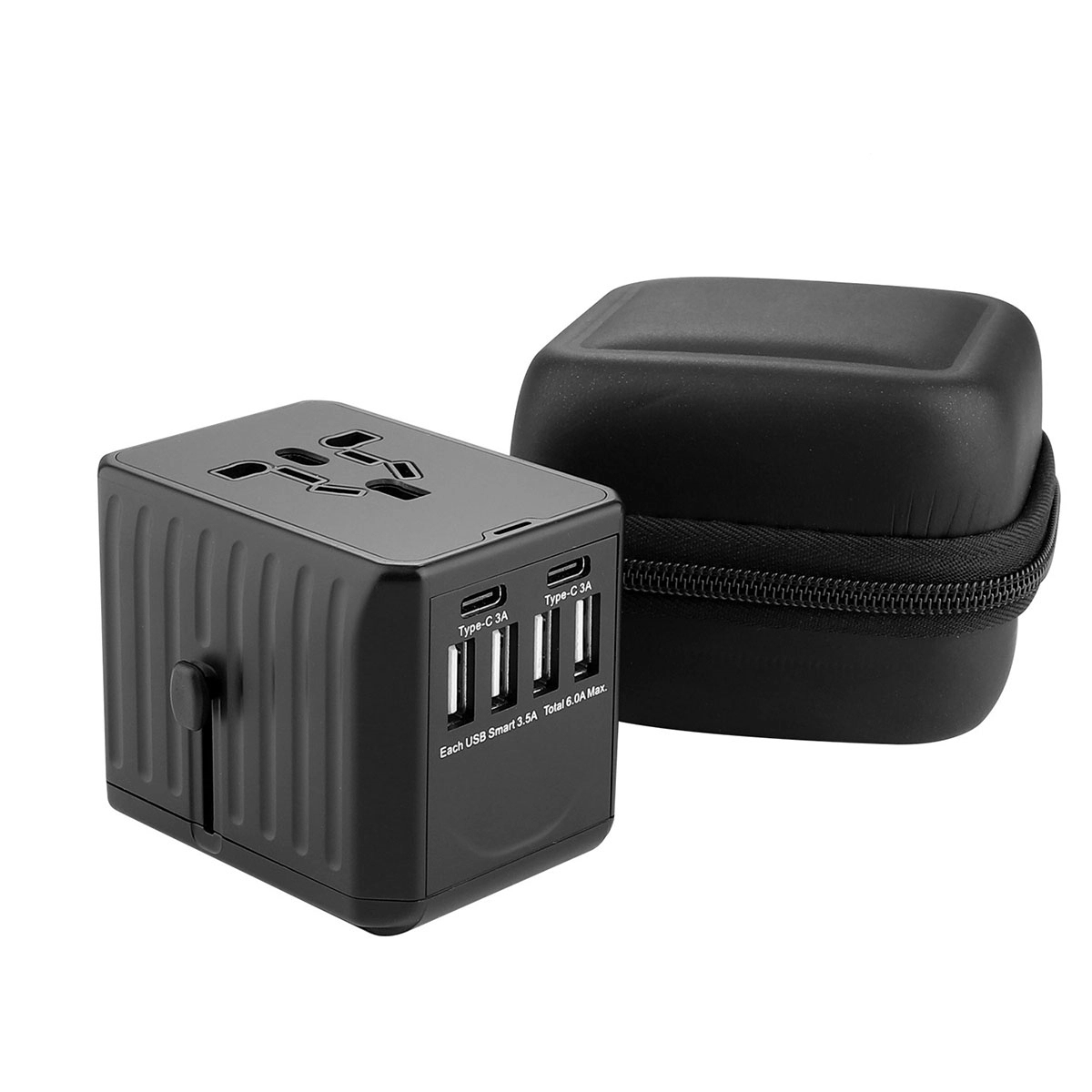 Universal Power Adapter Socket With Case 2