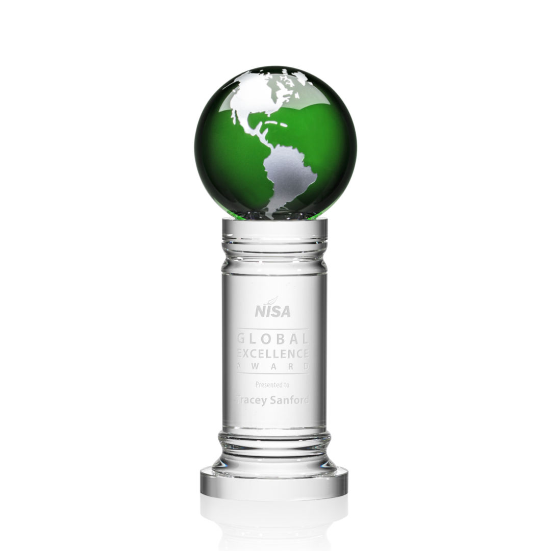 Colverstone Globe Award - Green/Silver 7