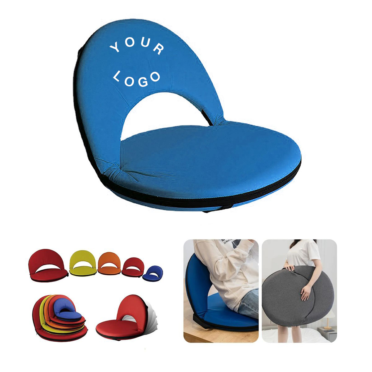 Portable Chair with Back Support for Bleachers and Events 6