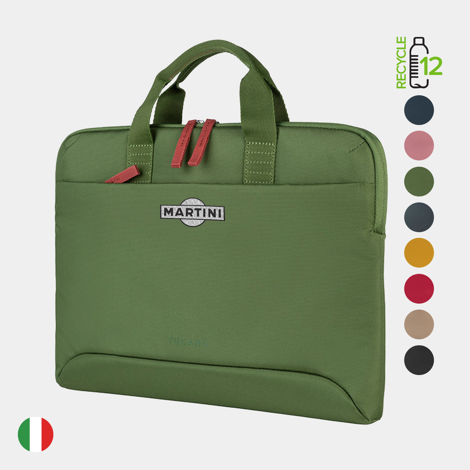 TUCANO® - Italy Recycled Executive Anti-Shock Slim 14" Laptop Bag 3