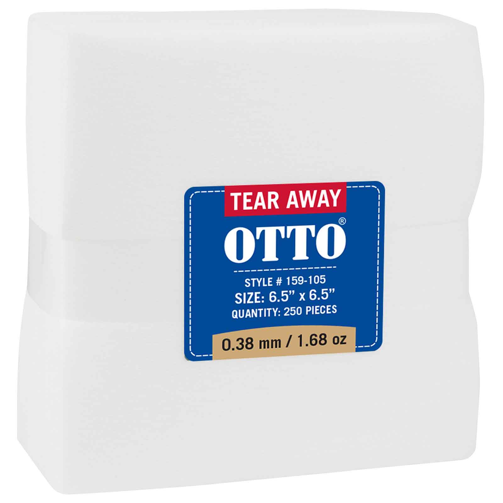 OTTO Embroidery Stabilizer Backing Tear Away Sheets 1