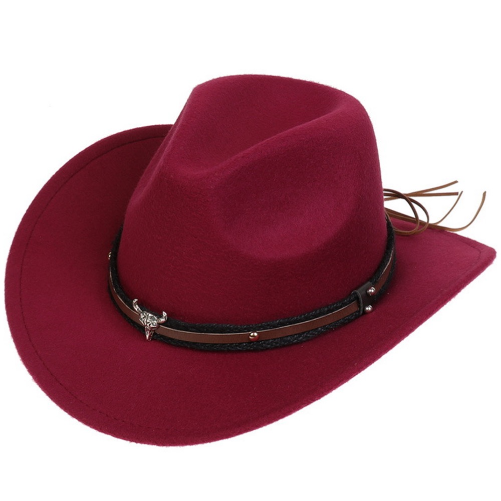 Exquisite Calf Head Cowboy Hat 3