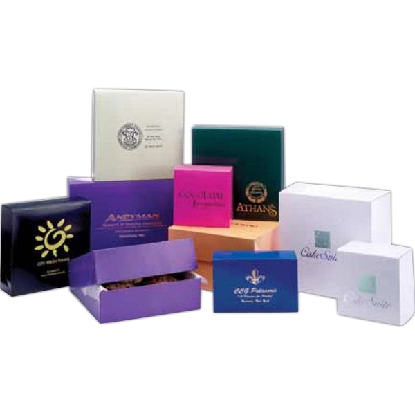 Imprinted Pastry Box (12"x12"x3 1/4") 2