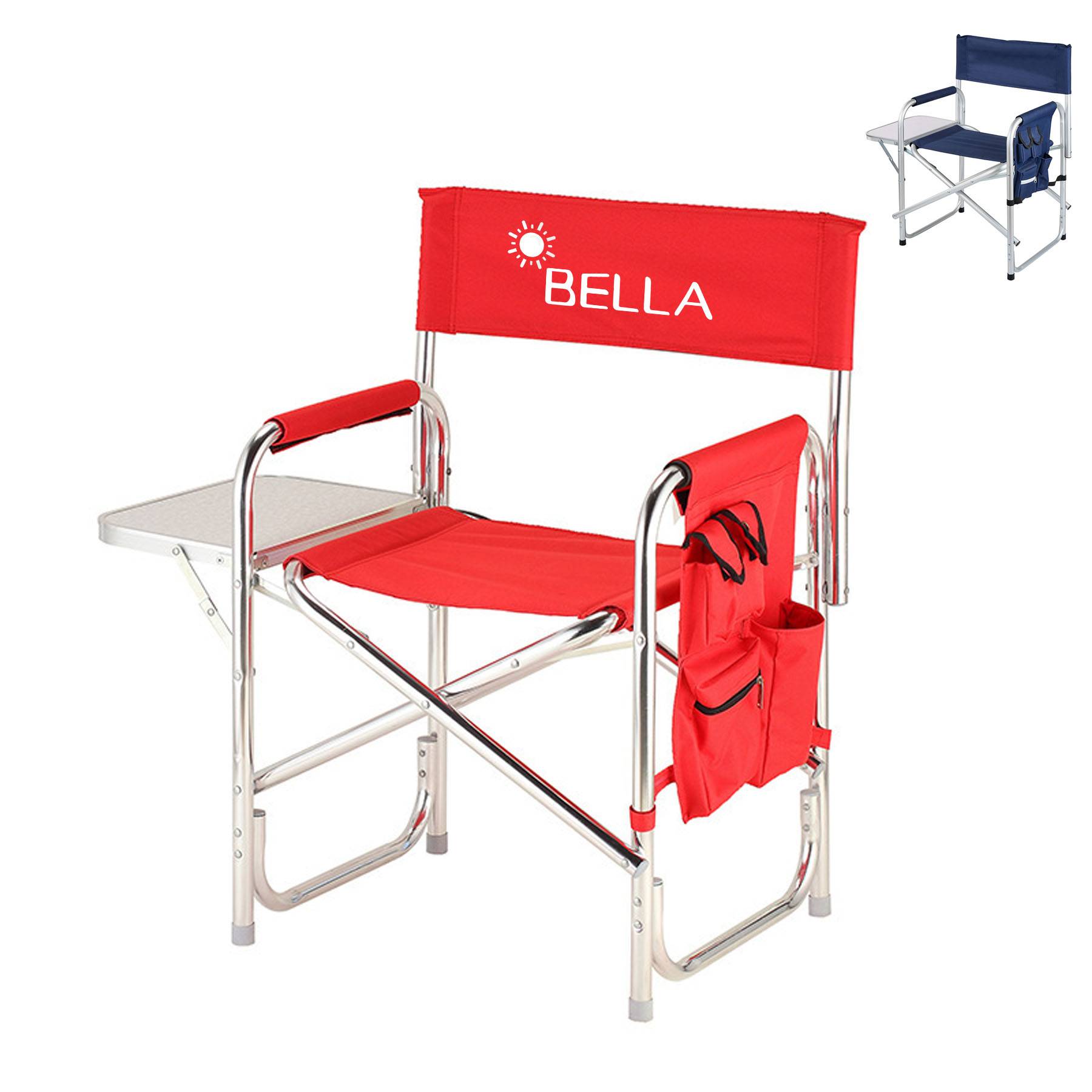 Camping Director Chair with Armrest 2