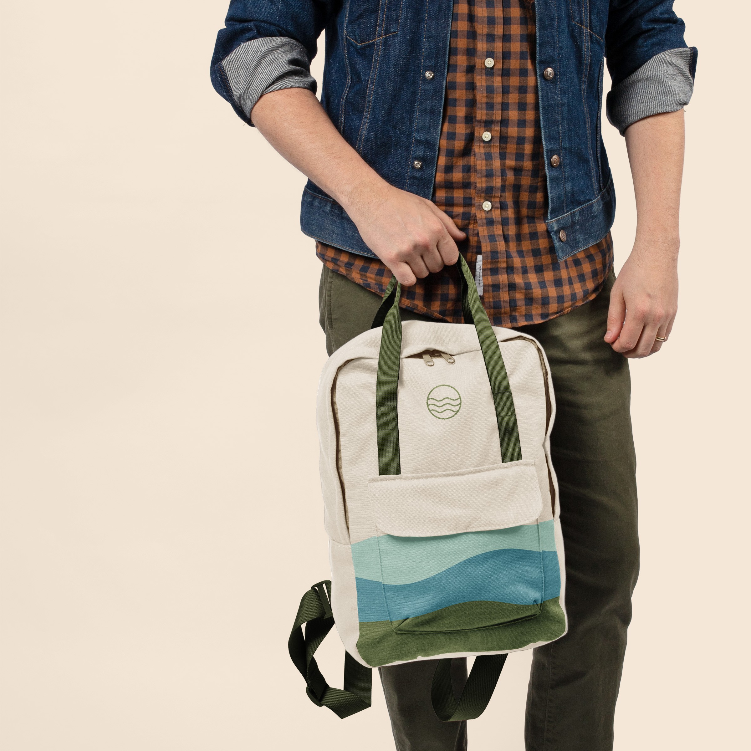 EVERYDAY BACKPACK - NATURAL CANVAS