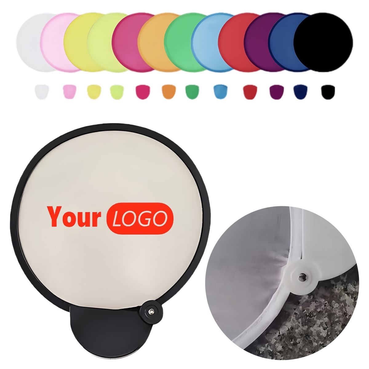 Foldable Flying Disc-Shaped Fan 3
