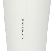 I'm not a paper cup 10oz ceramic tumbler 195