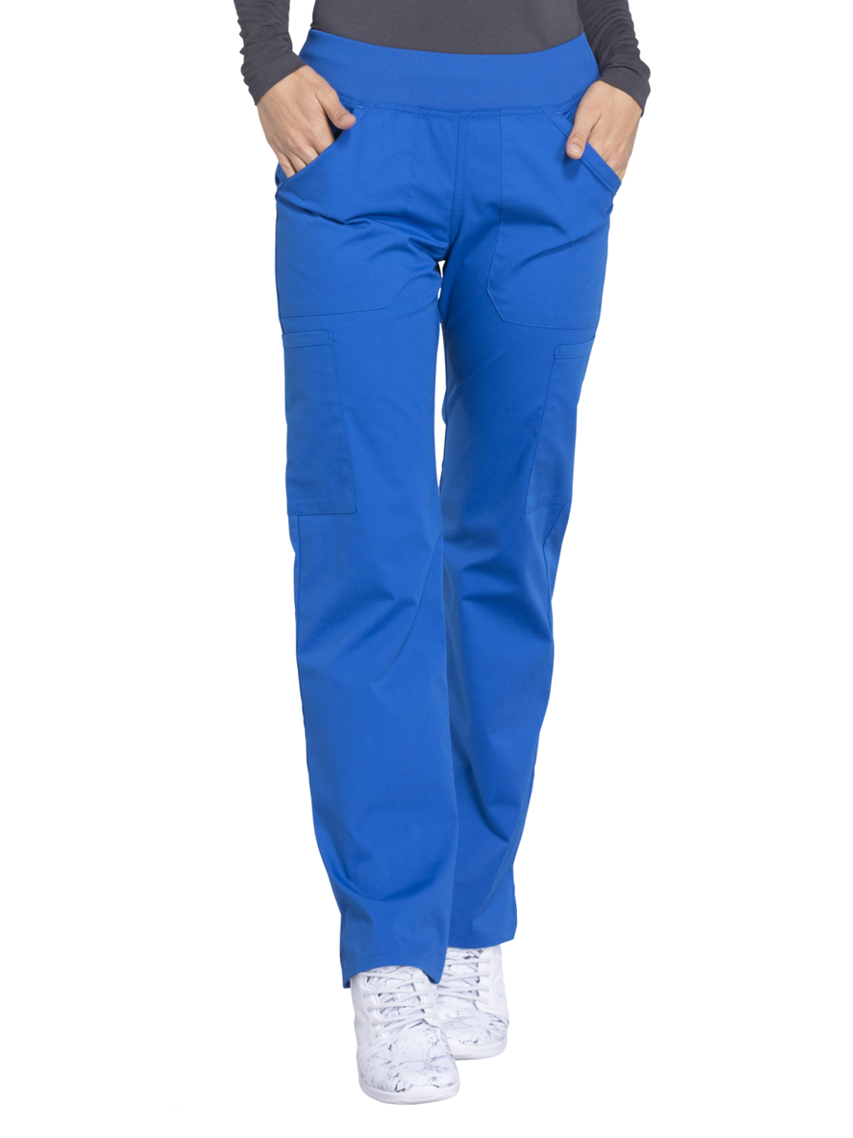 Cherokee - Workwear Professionals - Mid Rise Straight Leg Pull-on Cargo Pant 27